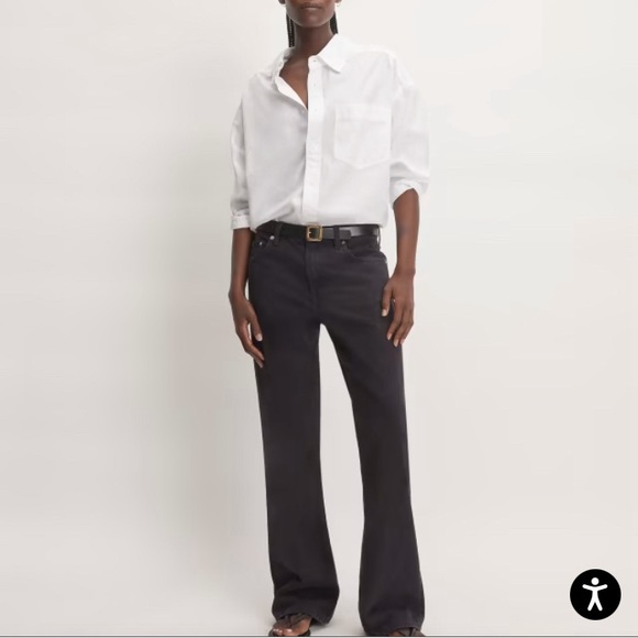 NWT- Everlane slouch bootcut jeans - Picture 1 of 8